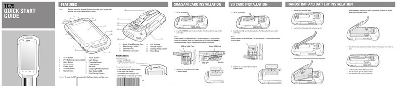 Motorola TC75 User manual