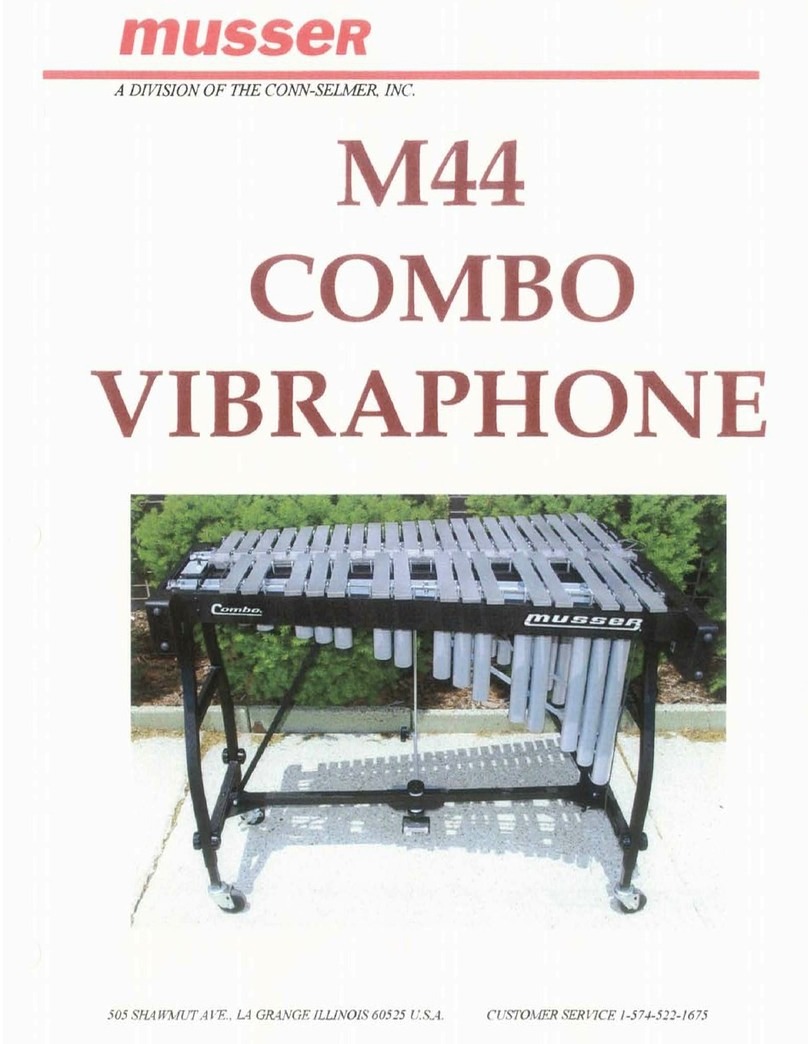 Musser M44 combo user manual