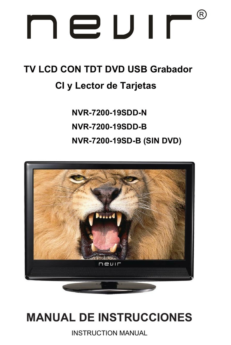 Nevir NVR-7200-19SDD-N instruction manual