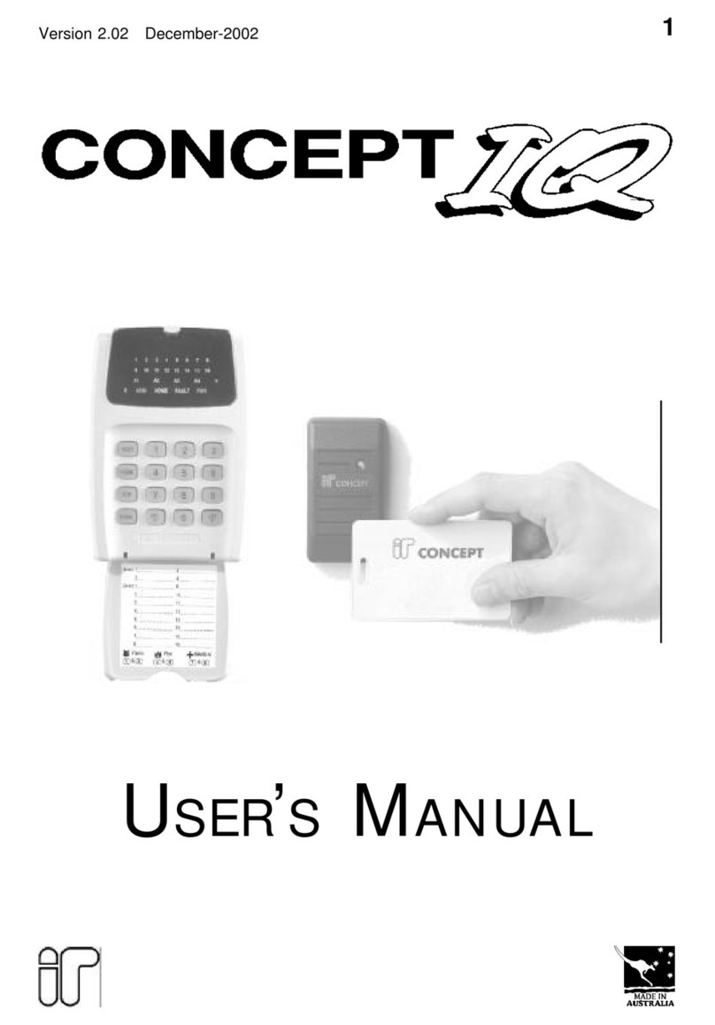 Inner Range CONCEPT IQ user manual