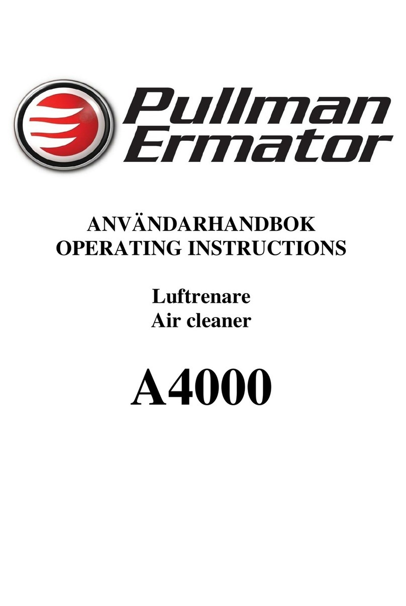 pullman Ermator A4000 User manual