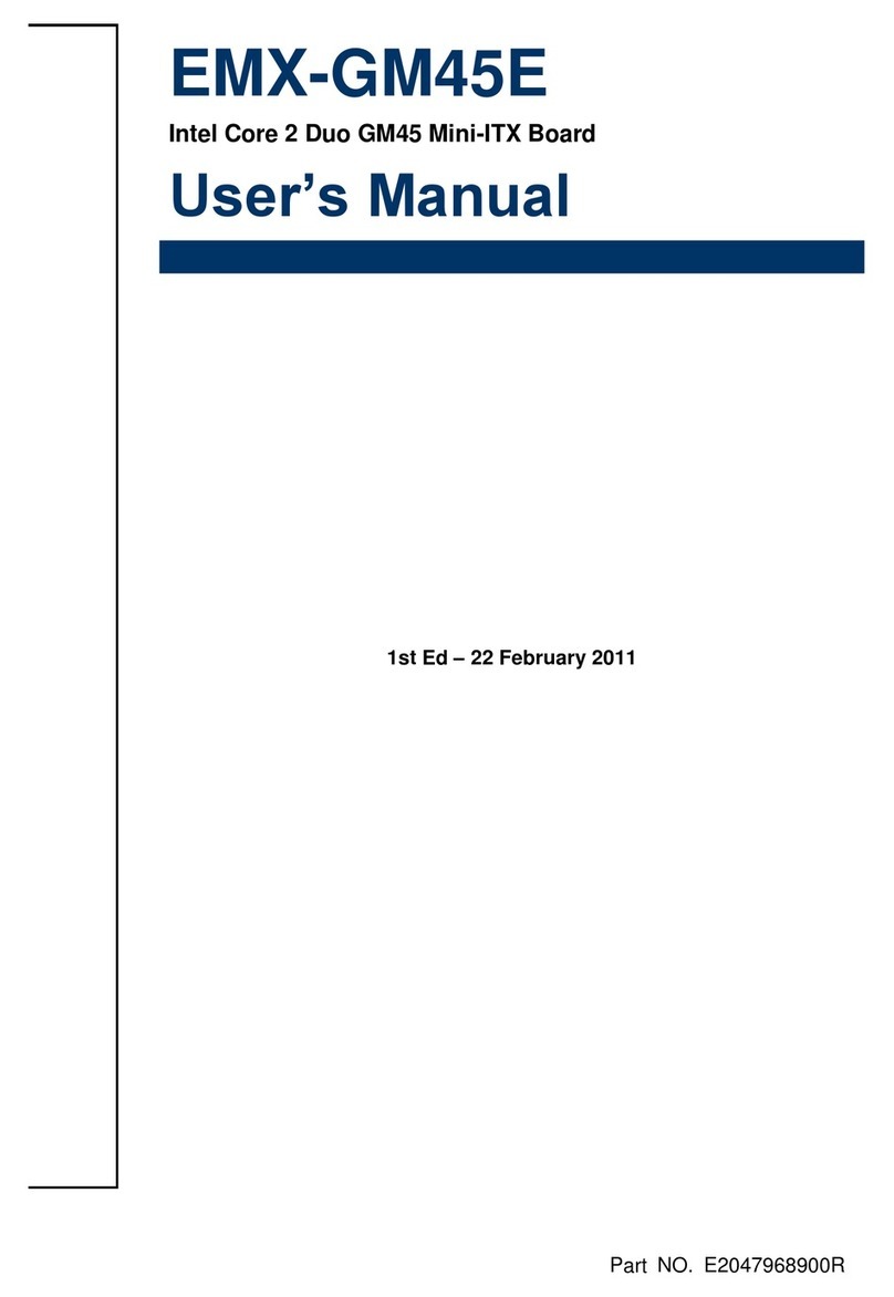 Avalue Technology EMX-GM45E User manual