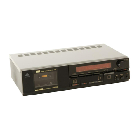 Sansui D-705 User manual