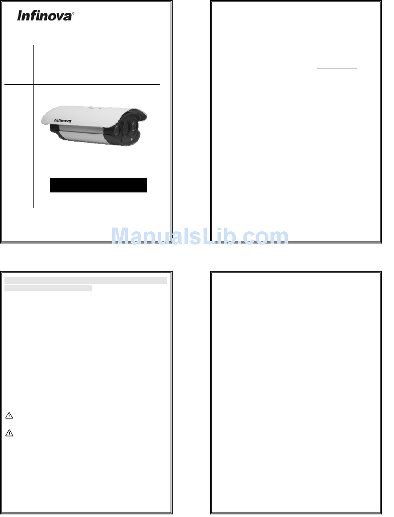 Infinova V6202IR-H0125A User manual