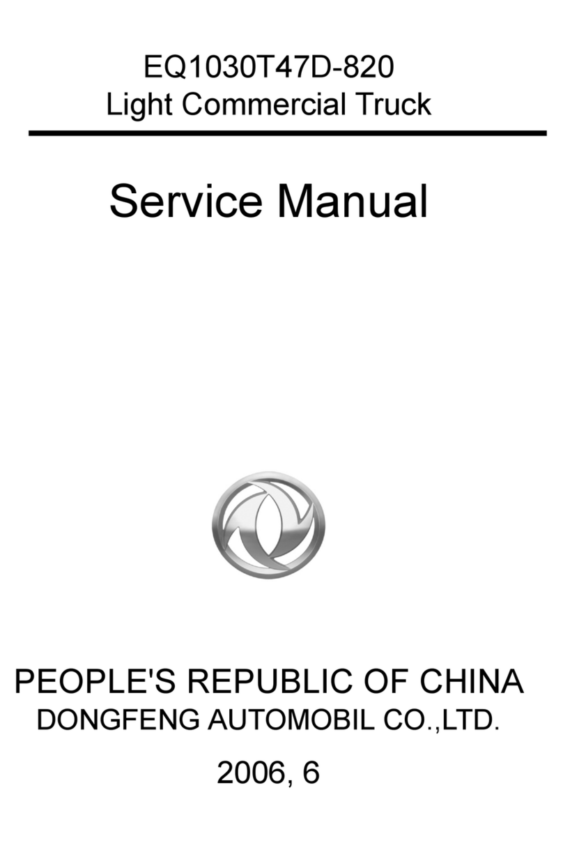 DongFeng EQ1030T47D-820 Service manual