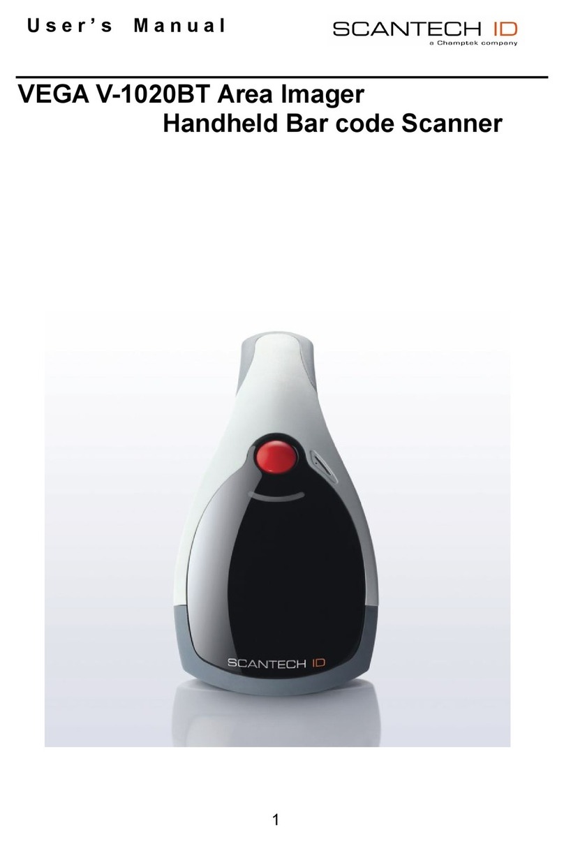 Scantech V-1020BT user manual