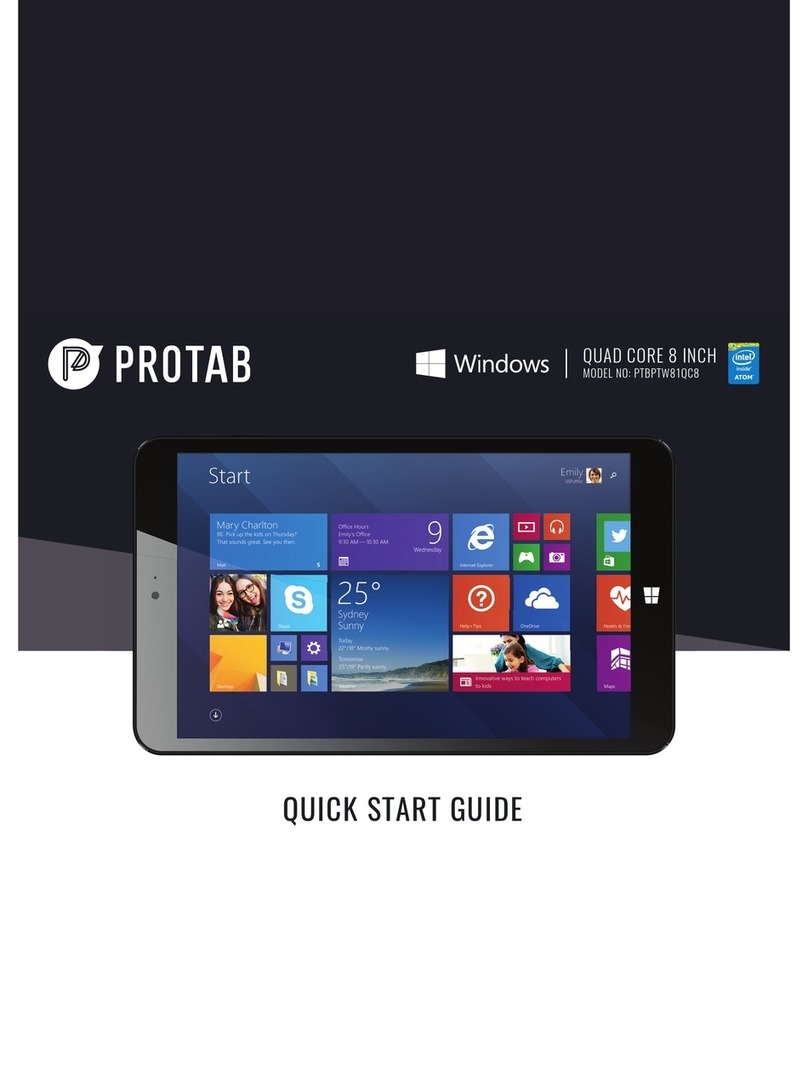 Protab PTBPTW81QC8 User manual