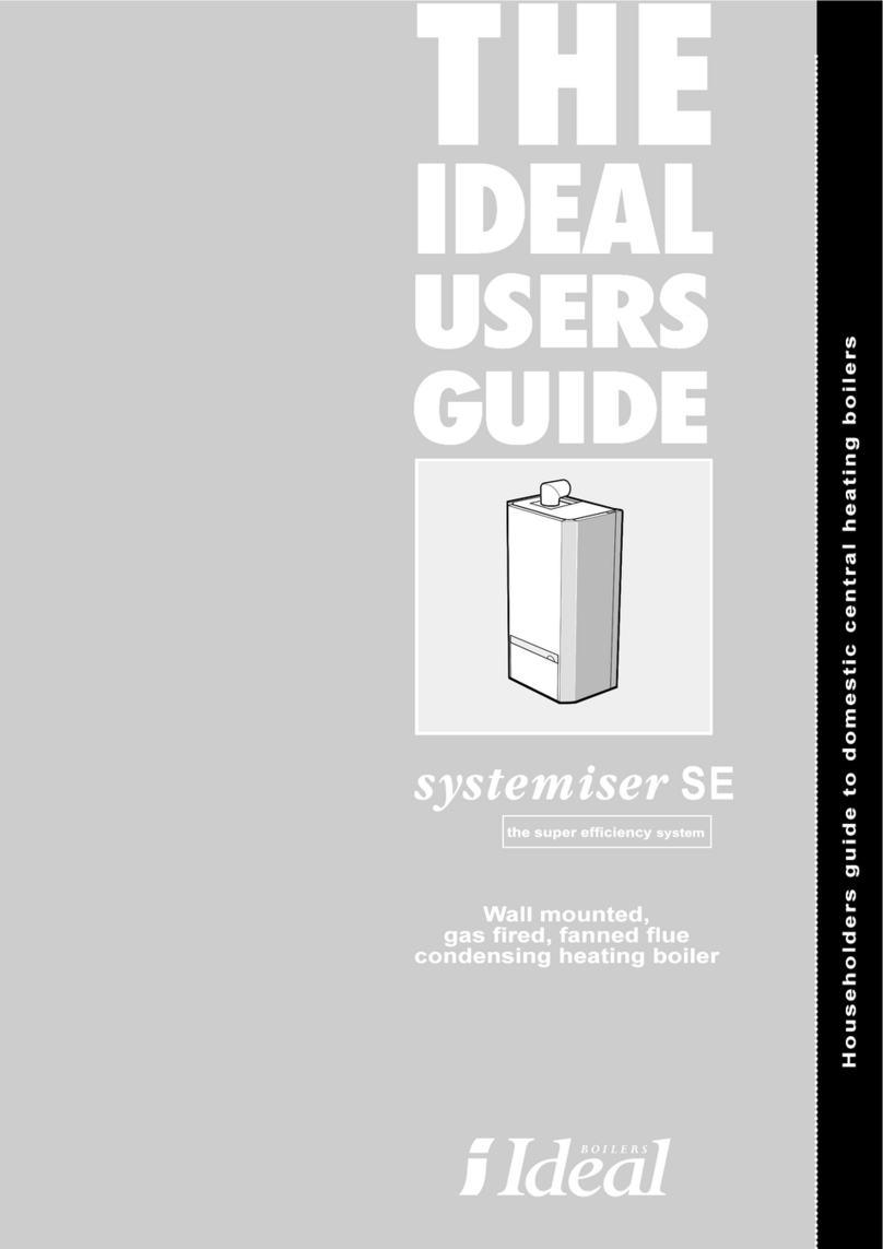 Ideal Boilers systemiser SE User manual