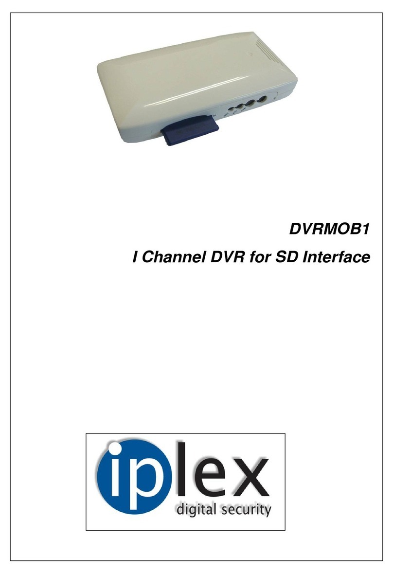 iplex DVRMOB1 Full manual