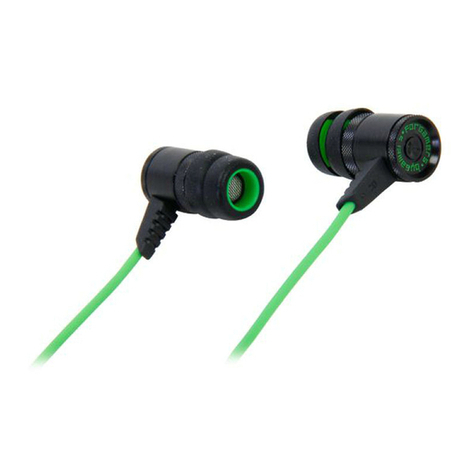 Razer Hammerhead quick start guide