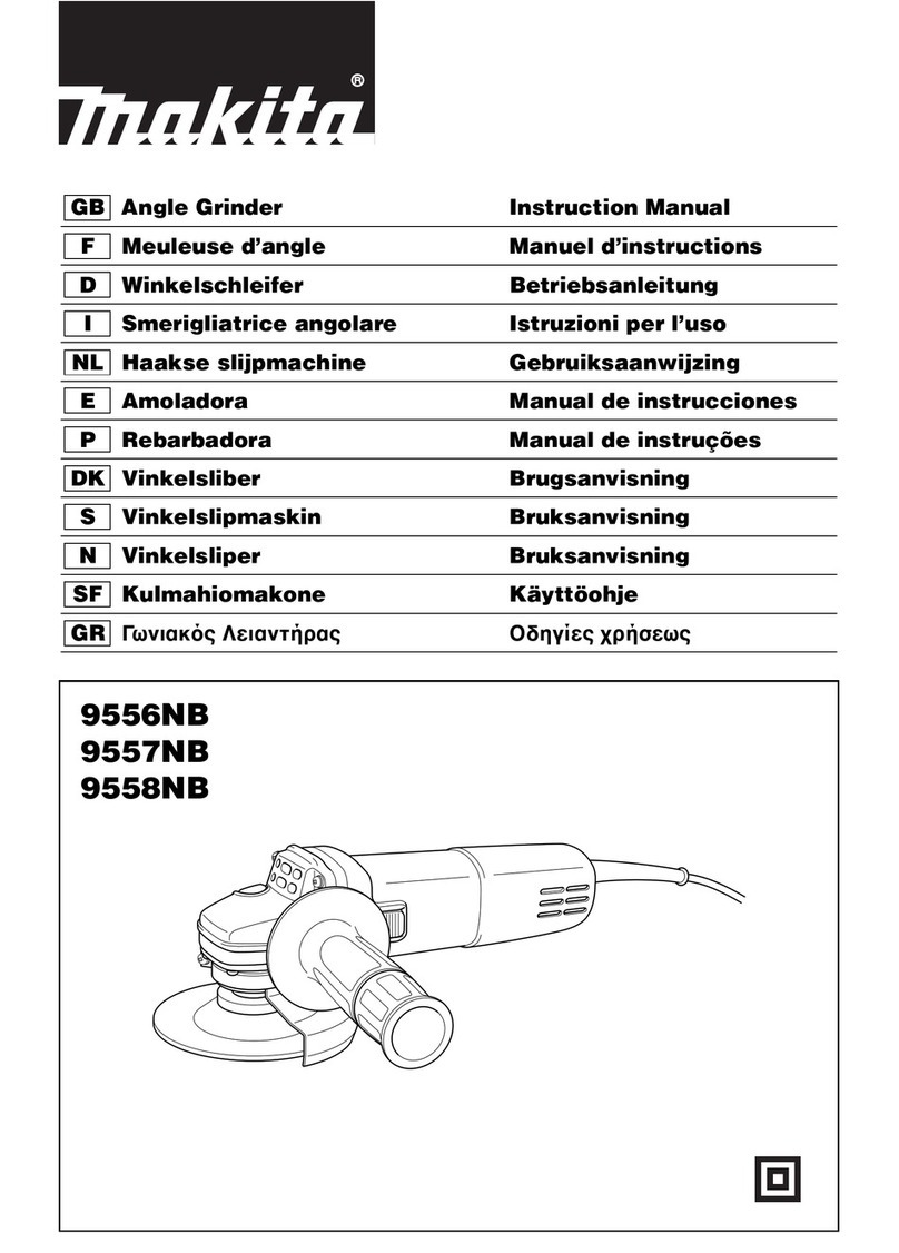 Makita 9556NB User manual Makita 9556NB User manual