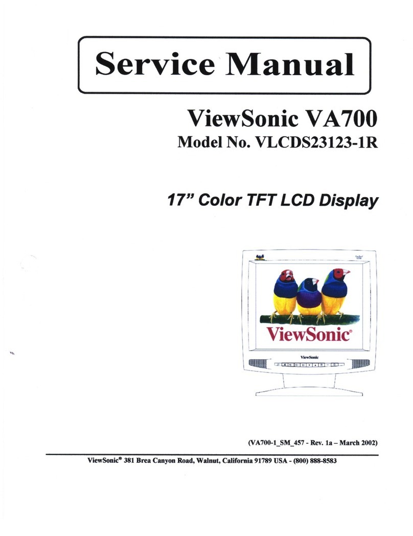 ViewSonic VA700 User manual