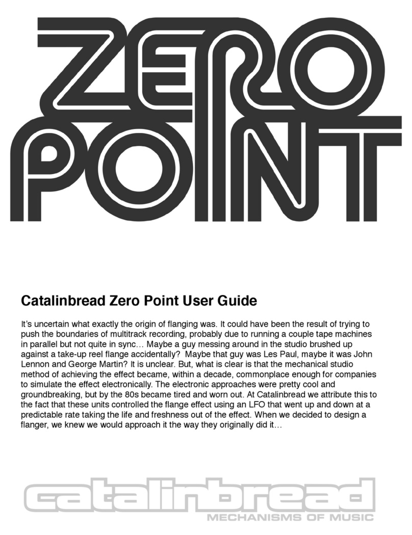 Catalinbread Zero Point user guide