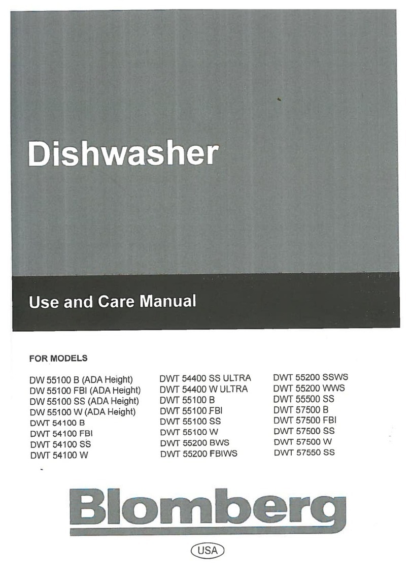 Blomberg DW 55100 B User manual