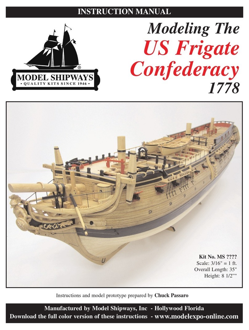 Model Shipways US Frigate Confederacy 1778 instruction manual Model Shipways US Frigate Confederacy 1778 instruction manual