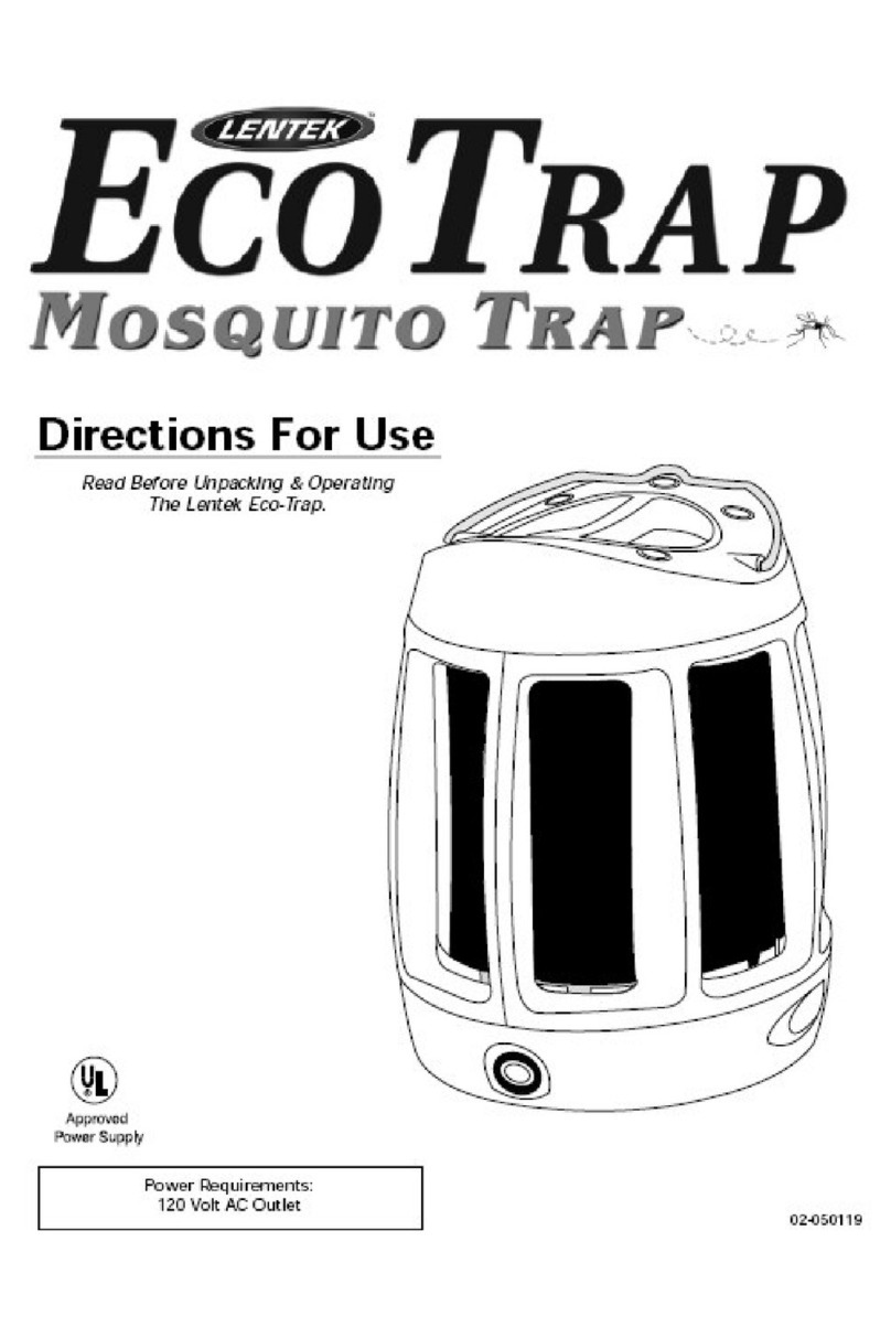 Lentek EcoTrap Direction for use and installation