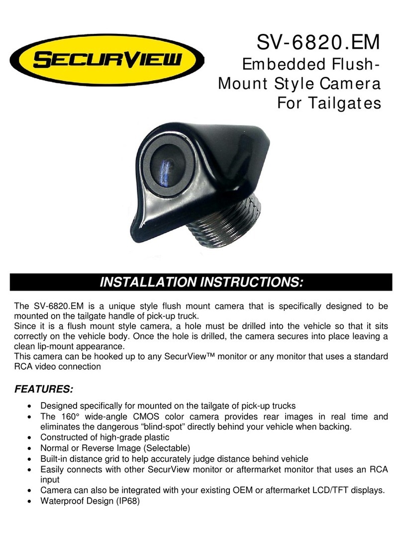 SecurView SV-6820.EM installation instructions