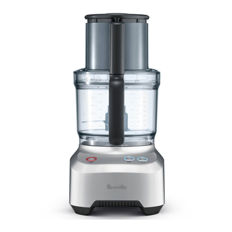 Breville BFP660 Sous Chef 12 Instruction book