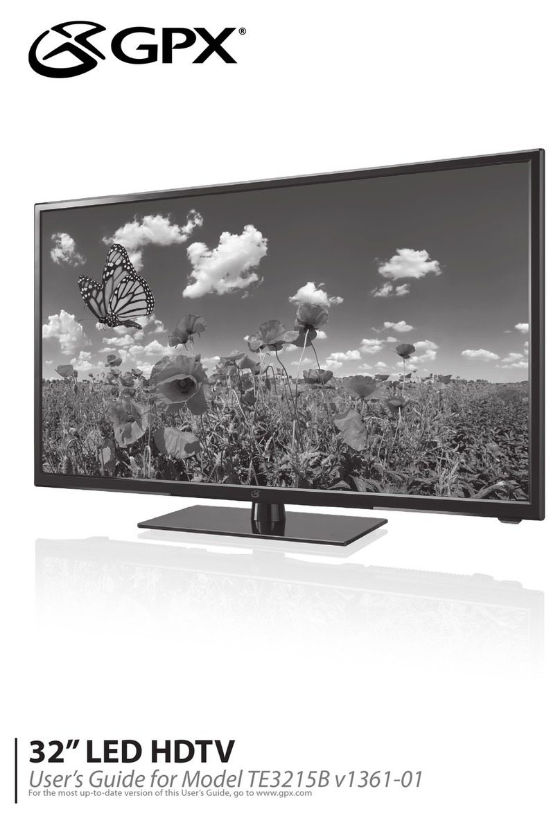 GPX TE3215B User manual