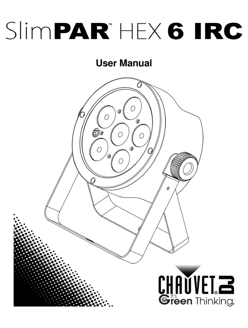 Chauvet SlimPAR HEX 6 IRC user manual