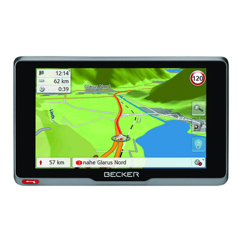 Becker active.5 LMU BE B00 operating guide