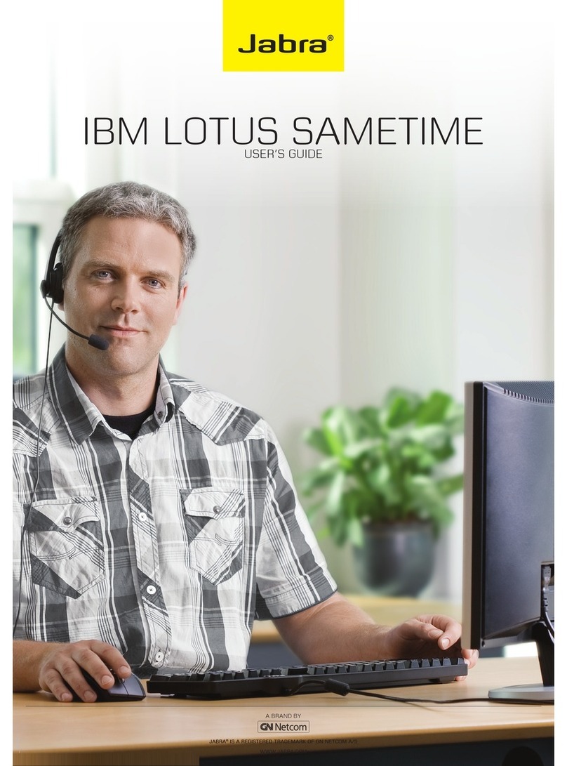 Jabra IBM lotus sametime user guide