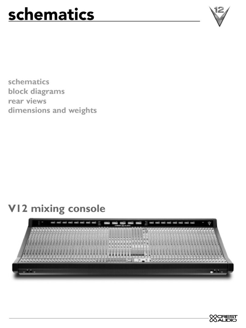 Crest Audio V12 Schematics document
