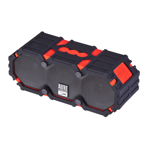 Altec Lansing IMW475 Mini LifeJacket quick start guide