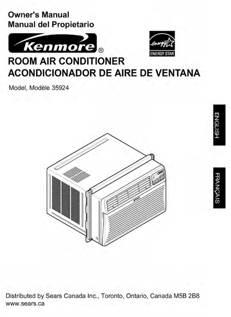 Kenmore 35924 User manual