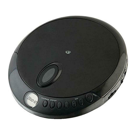 GPX PC301B User manual