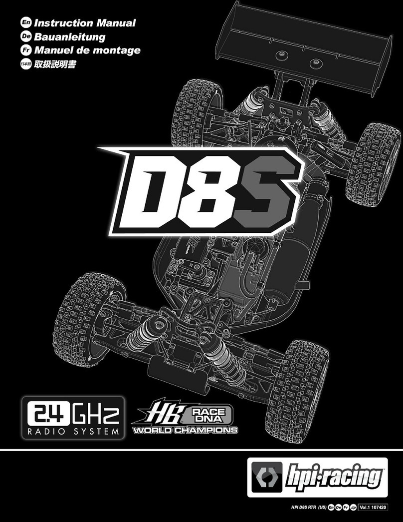 HPI Racing D8S User manual