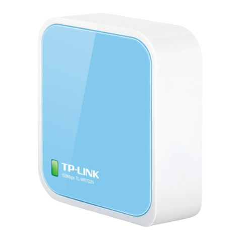 TP-Link TL-WR702N User manual
