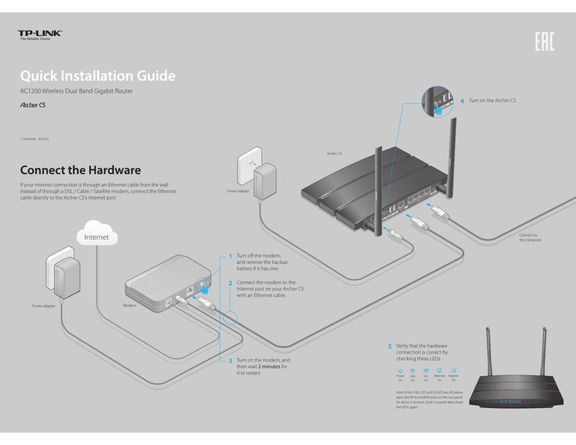 TP-Link Archer C5 User manual