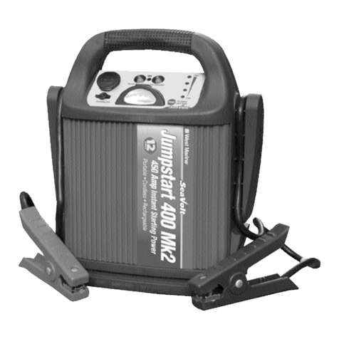 West Marine JumpStart 400 Mk2 owner's manual