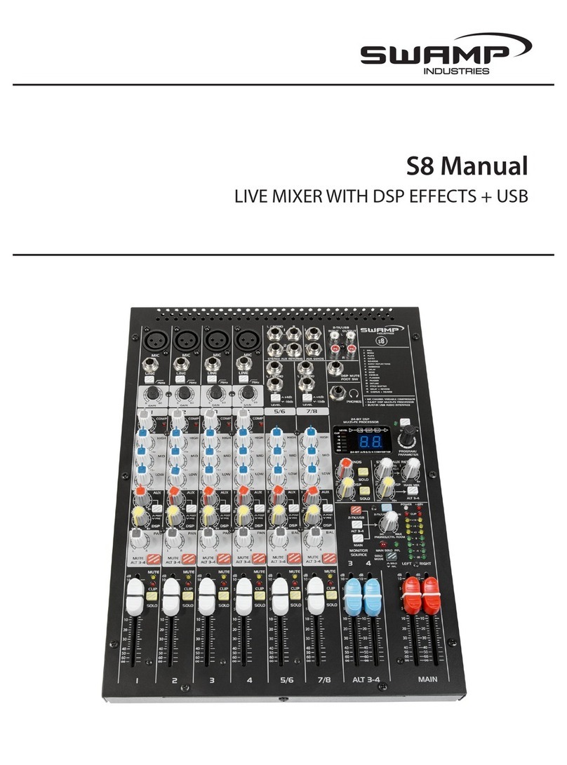 swamp S8 User manual