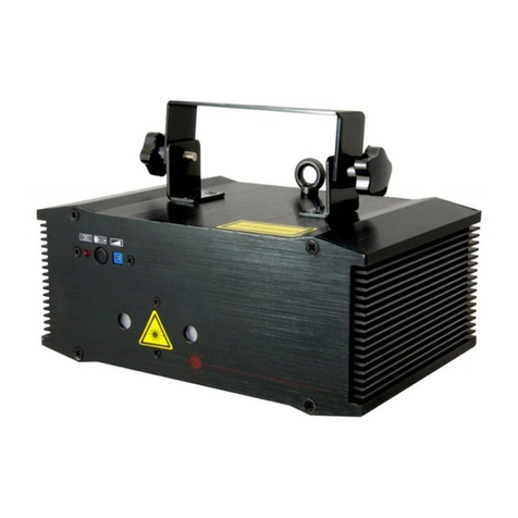 Laserworld Evolution Series ES-800S RGB 3D Manual guide