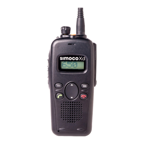 Simoco SDP650 User manual Simoco SDP650 User manual