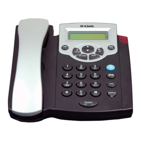 D-Link DPH-125MS - VoiceCenter VoIP Phone User manual