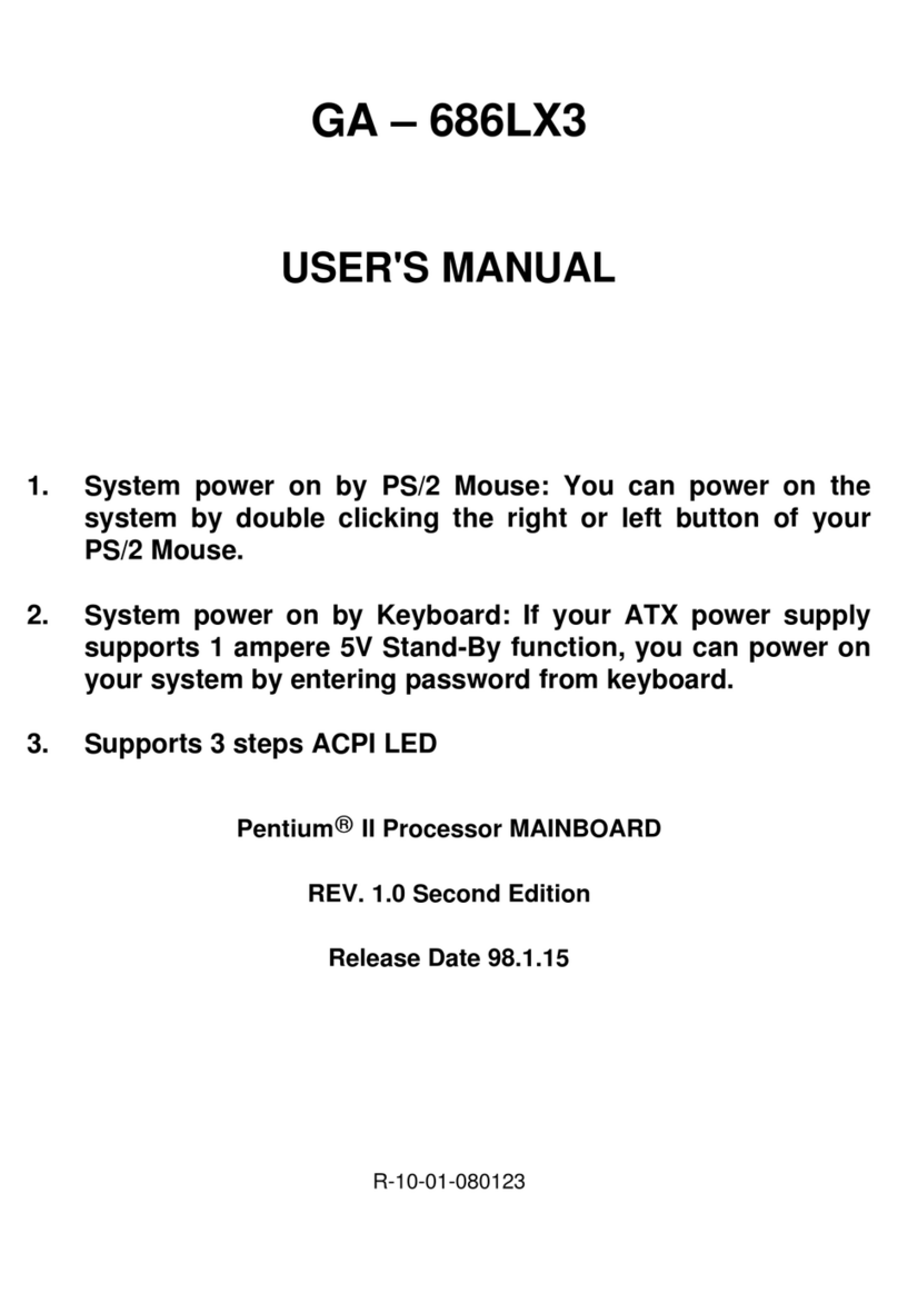 Gigabyte GA-686LX user manual