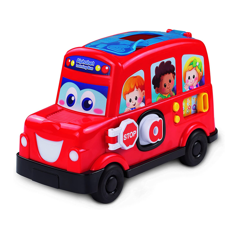 V-tech Count & Learn Alphabet Bus User manual