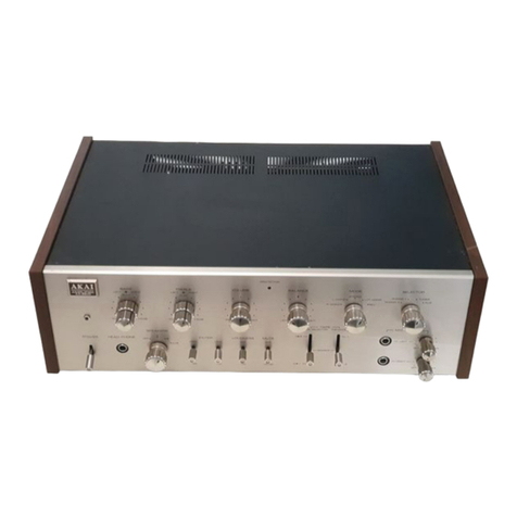 Akai AA-5800 User manual