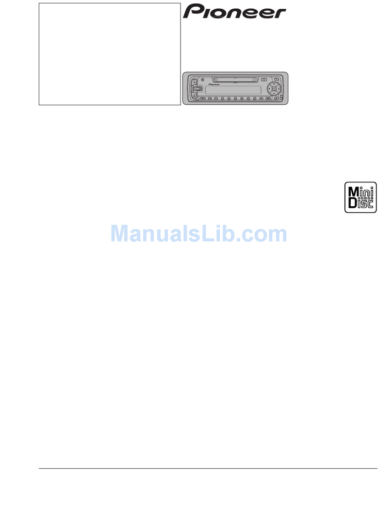 Pioneer MEH-P5000R Service manual