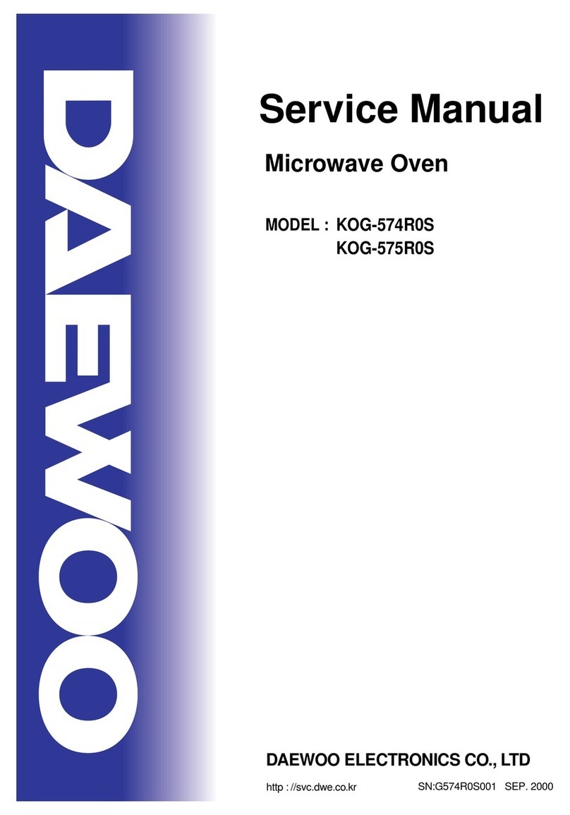 Daewoo KOG-574R0S User manual