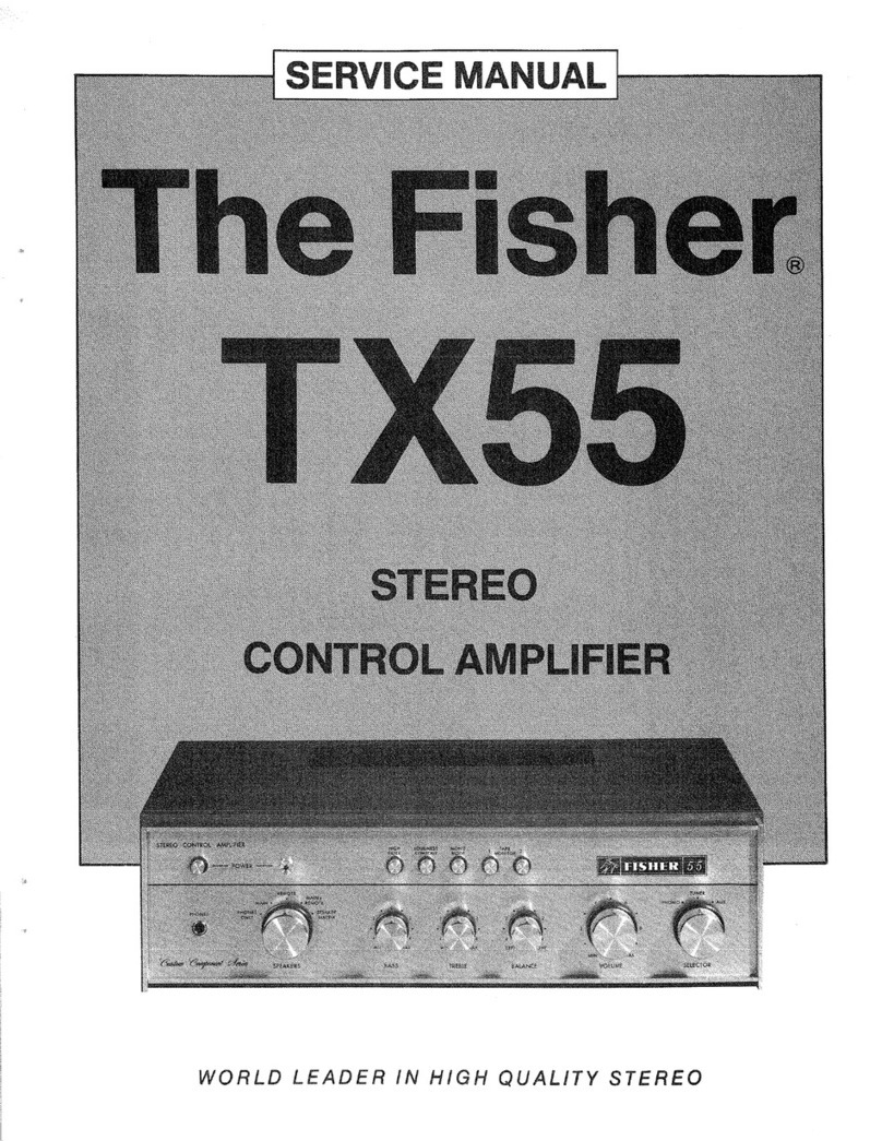 The Fisher TX55 Service manual
