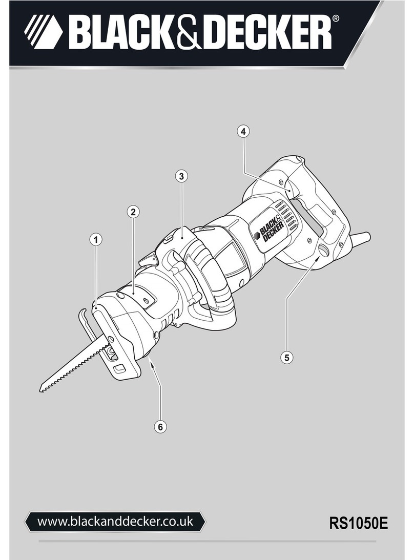 Black & Decker RS1050E User manual
