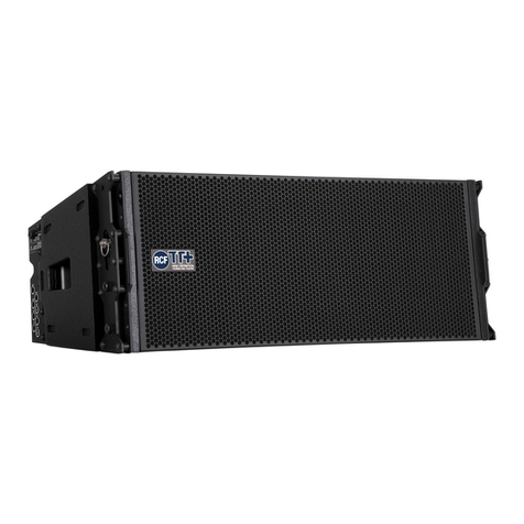 RCF TTL31-A User manual