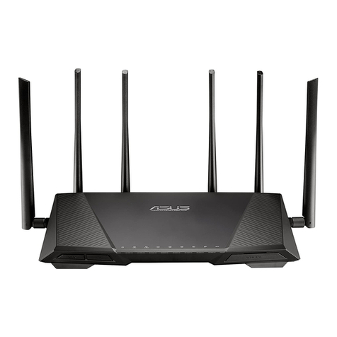 Asus RT-AC3200 User manual Asus RT-AC3200 User manual