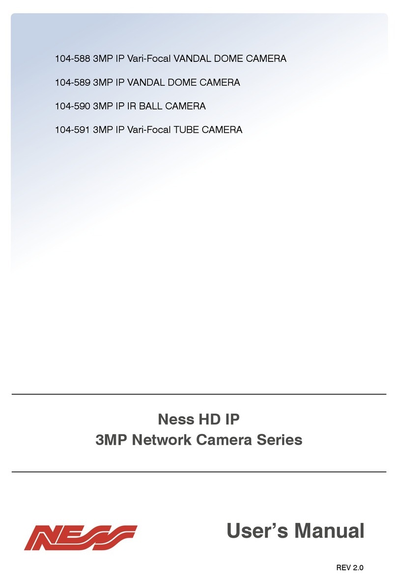 Ness 104-588 User manual