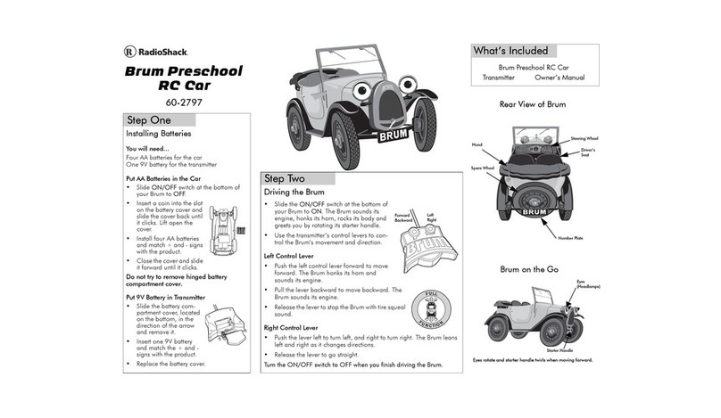 Radio Shack 60-2797 User manual