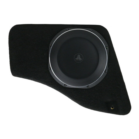 JL Audio stealthbox SB-J-WRUD/10TW1 User manual